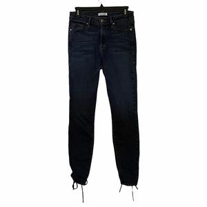 Good American Good Legs Back Leg Lace Up Jeans